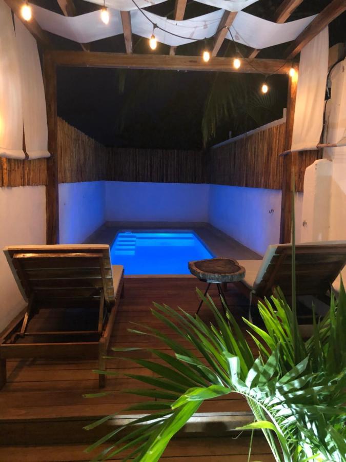 Bed and Breakfast Casa Bizu Bacalar Exterior foto